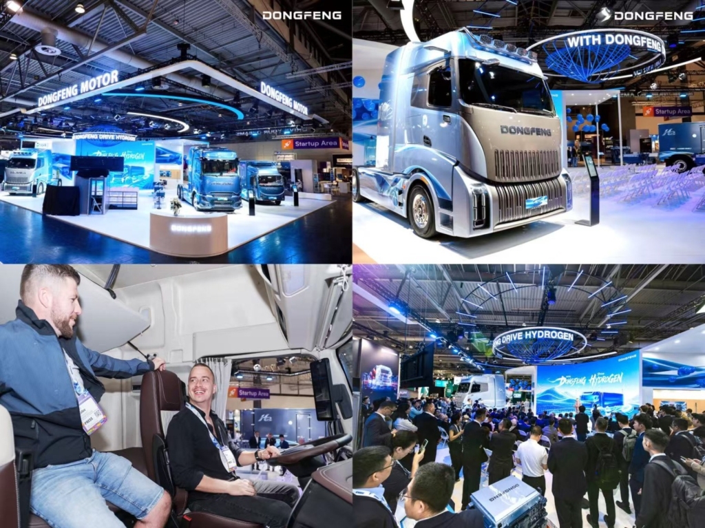 Dongfeng Motor Yeni Hidrojen Platformu T1 ve Üç Ticari Aracını Hannover Fuarında Tanıttı
