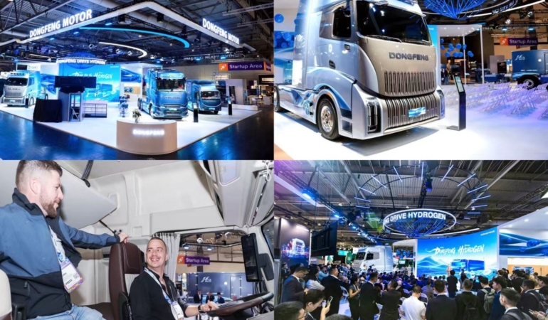 Dongfeng Motor Yeni Hidrojen Platformu T1 ve Üç Ticari Aracını Hannover Fuarında Tanıttı