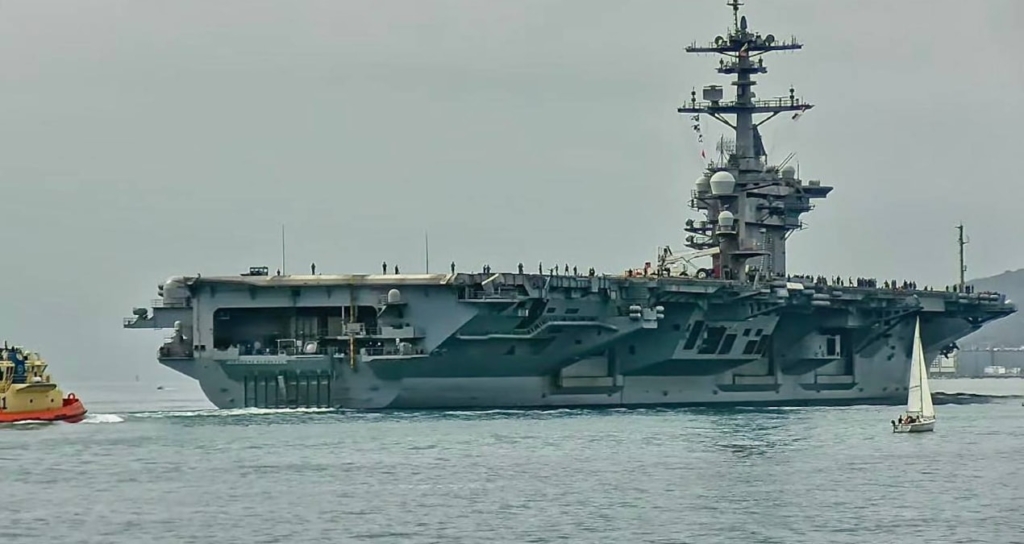 ABD Orta Doğuya USS Theodore Roosevelt Gemisiyle 10 Bin Asker Gönderiyor