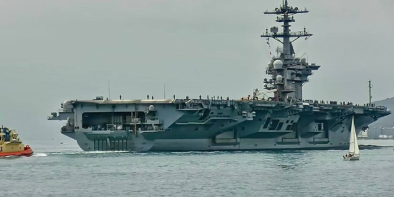 ABD Orta Doğuya USS Theodore Roosevelt Gemisiyle 10 Bin Asker Gönderiyor
