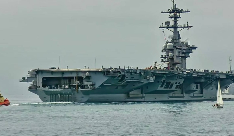 ABD Orta Doğuya USS Theodore Roosevelt Gemisiyle 10 Bin Asker Gönderiyor