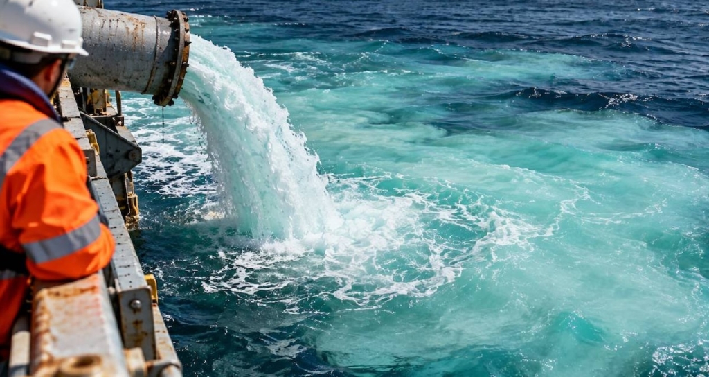 İngiltere'de Bilim İnsanları Karbondioksit Tutulumunu İncelemek İçin Deniz Suyuna Alkali Madde Ekledi