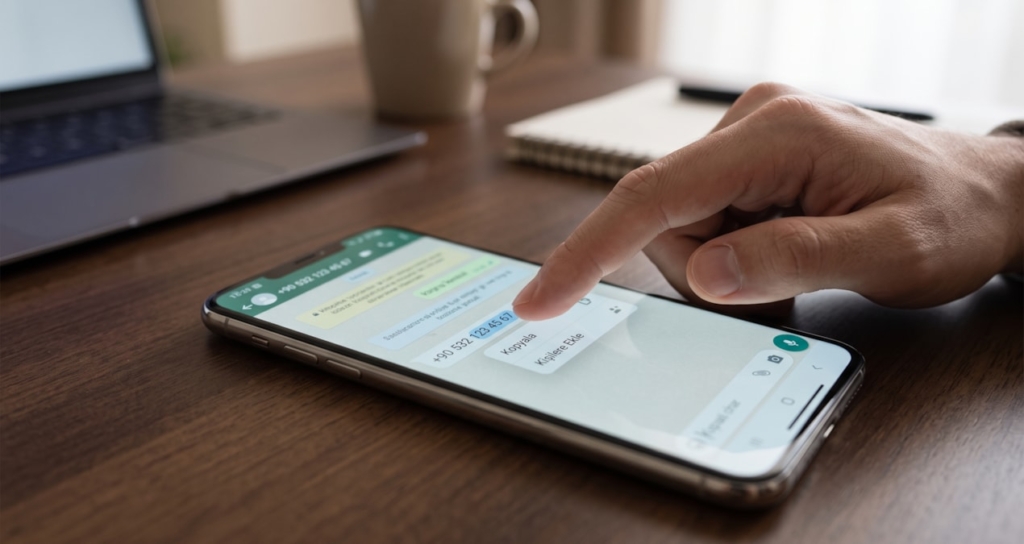 WhatsApp Mesajlarındaki Numaraları Kopyalayarak Kaydeden Telefon Kullanıcılarına Güvenlik Uyarısı Yapıldı