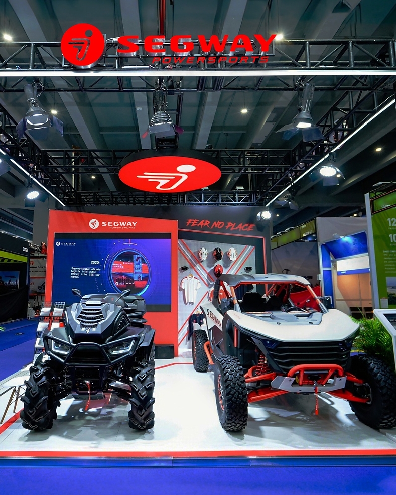 Segway Powersports 140. Kanton Fuarı'nda Yeni Arazi Araçlarıyla Gövde Gösterisi Yaptı