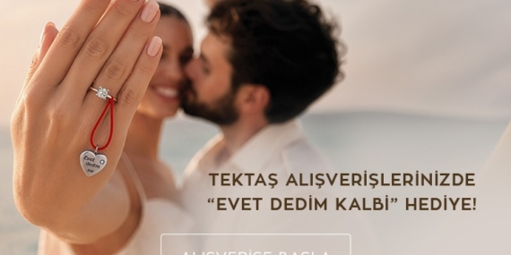 Zen Pırlanta Tektaş Alanlara Çift Taraflı Özel Kalp Tasarımı Hediye Ediyor
