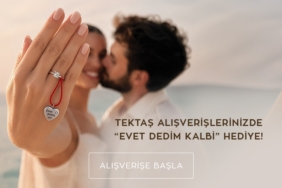 Zen Pırlanta Tektaş Alışverişlerinde Çift Taraflı Özel Kalp Tasarımı Hediye Ediyor